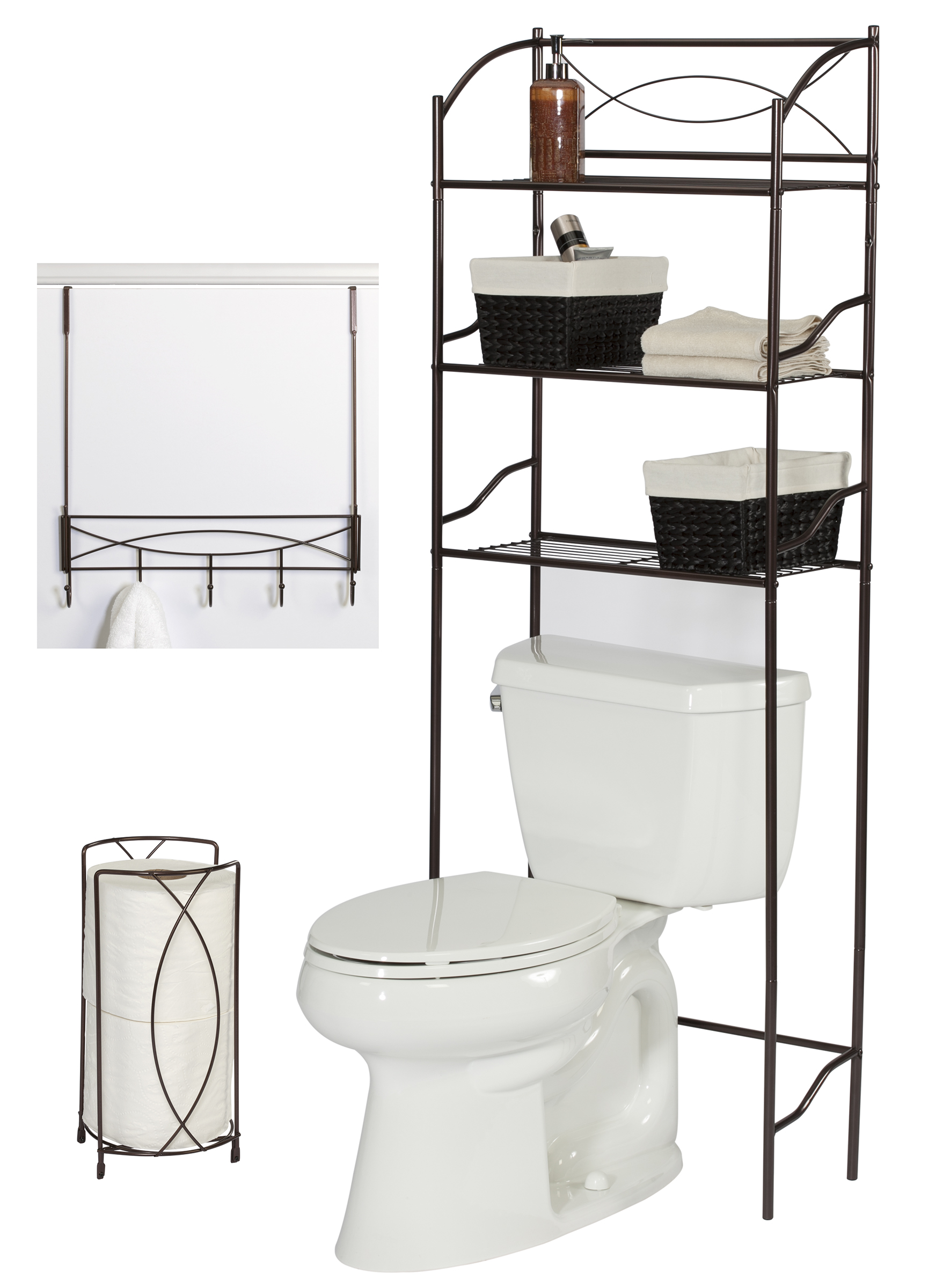 3 PC Complete Bath Ardsley Bronze, Brown 3 PC Complete Bath Ardsley Bronze, Brown