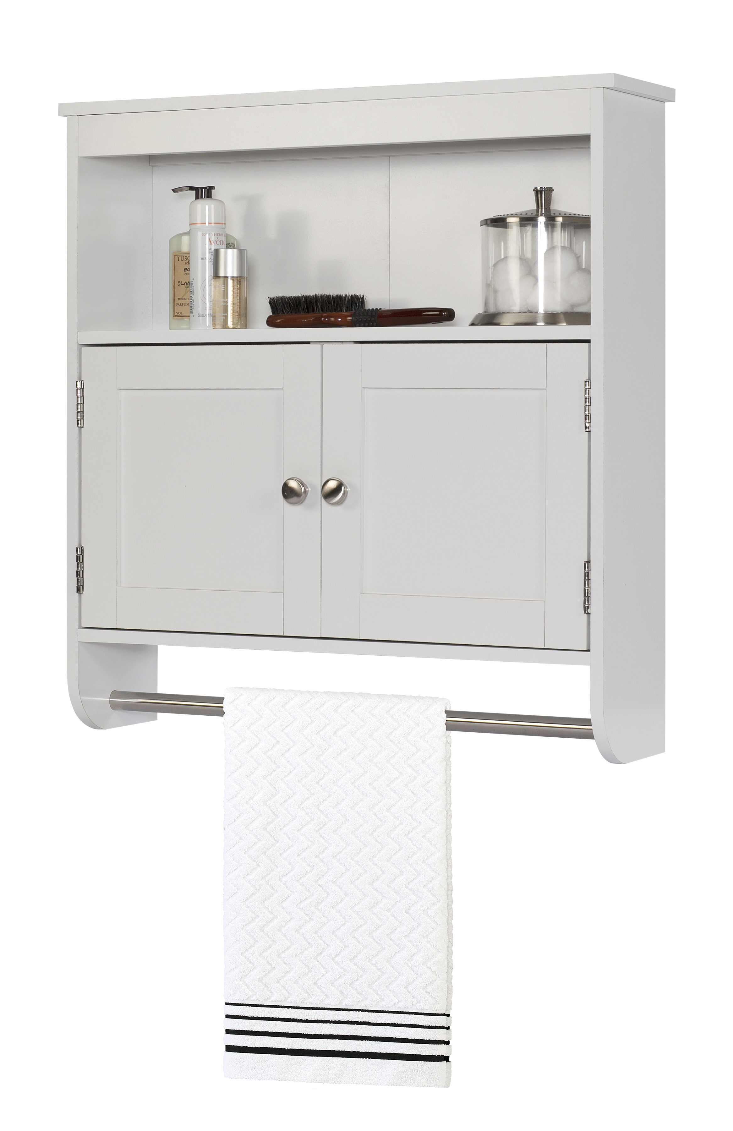 Black Bathroom Wall Cabinet With Towel Bar | Cabinets Matttroy