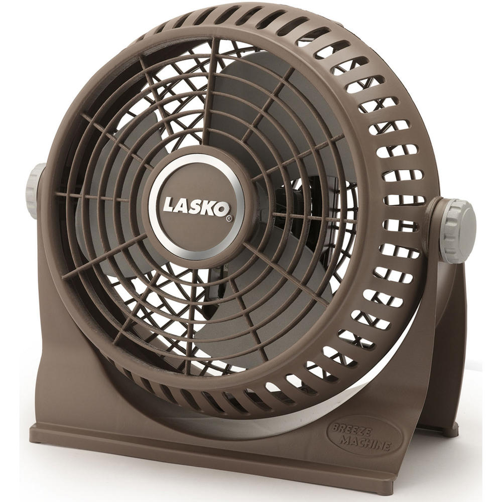 Lasko Products 505 Breeze Machine 10 In. Brown Pivoting Floor/Table Fan