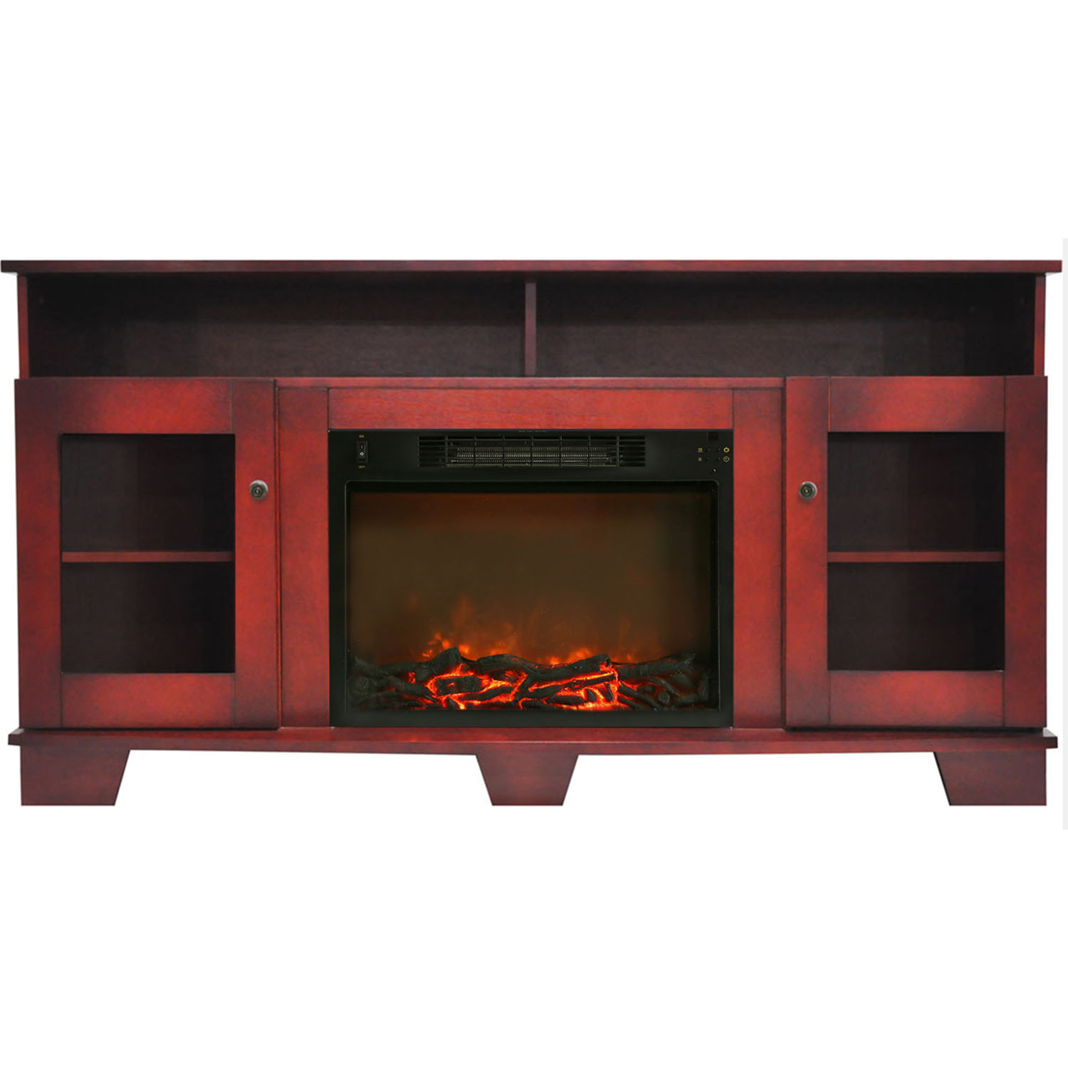 Cambridge Fireplaces Dark Wood Sears