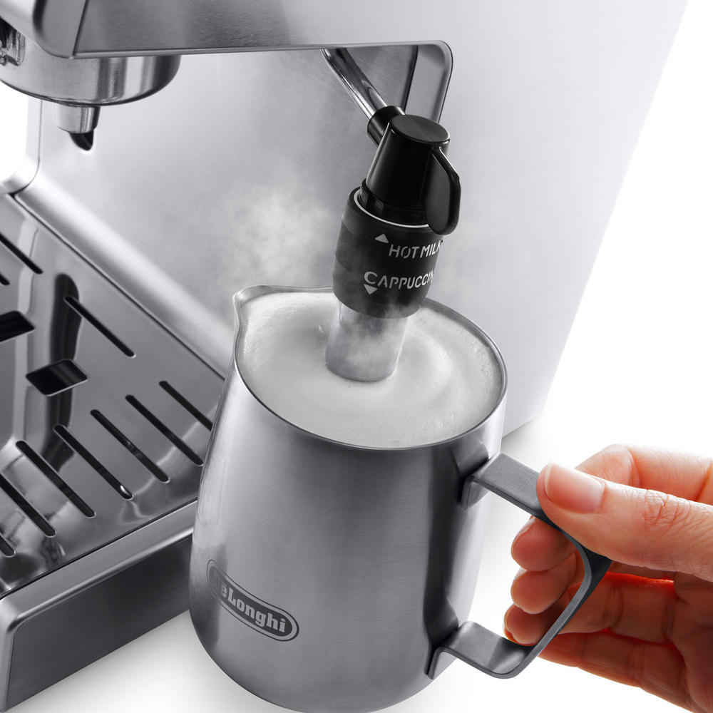 DeLONGHI ECP3630 15-Bar Pump Espresso and Cappuccino Machine, Stainless Steel