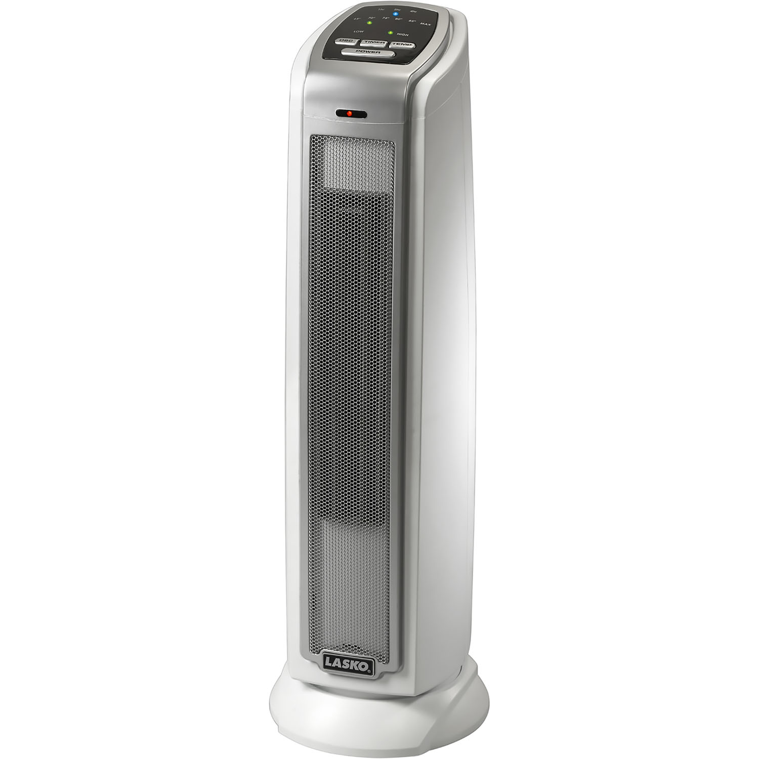 Lasko 23 Electric 1500 Watt Digital Ceramic Tower Heater With Remote Control Model 5165 White Walmart Com Walmart Com
