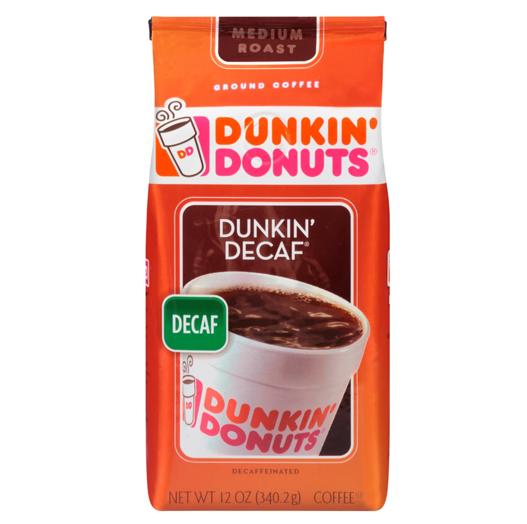 Dunkin' Donuts Coffee, Ground, Dunkin' Decaf, 12 oz (340.2 g)