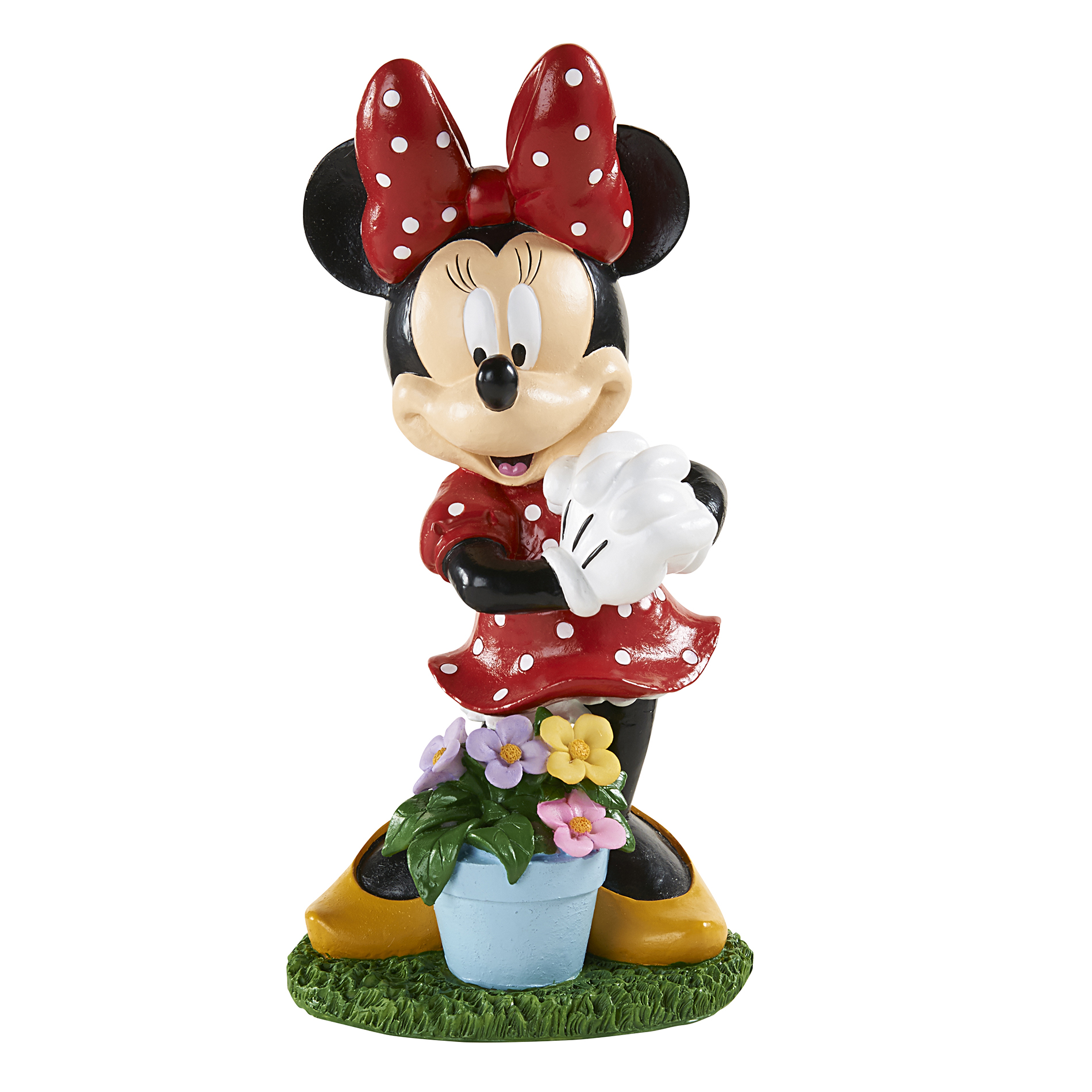 Disney Garden Statue- Minnie with Flower Pot