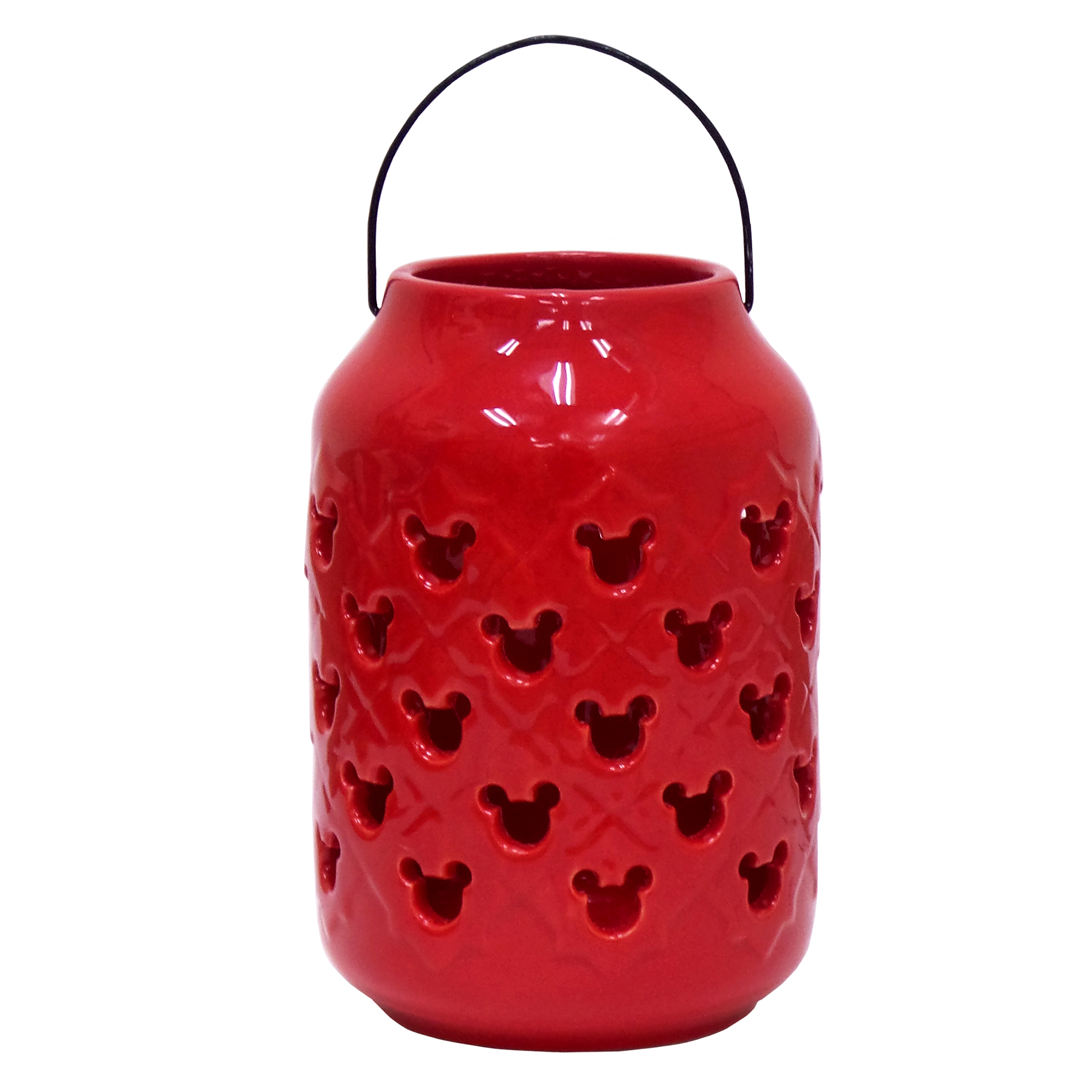 Disney Ceramic Garden Lantern - Red