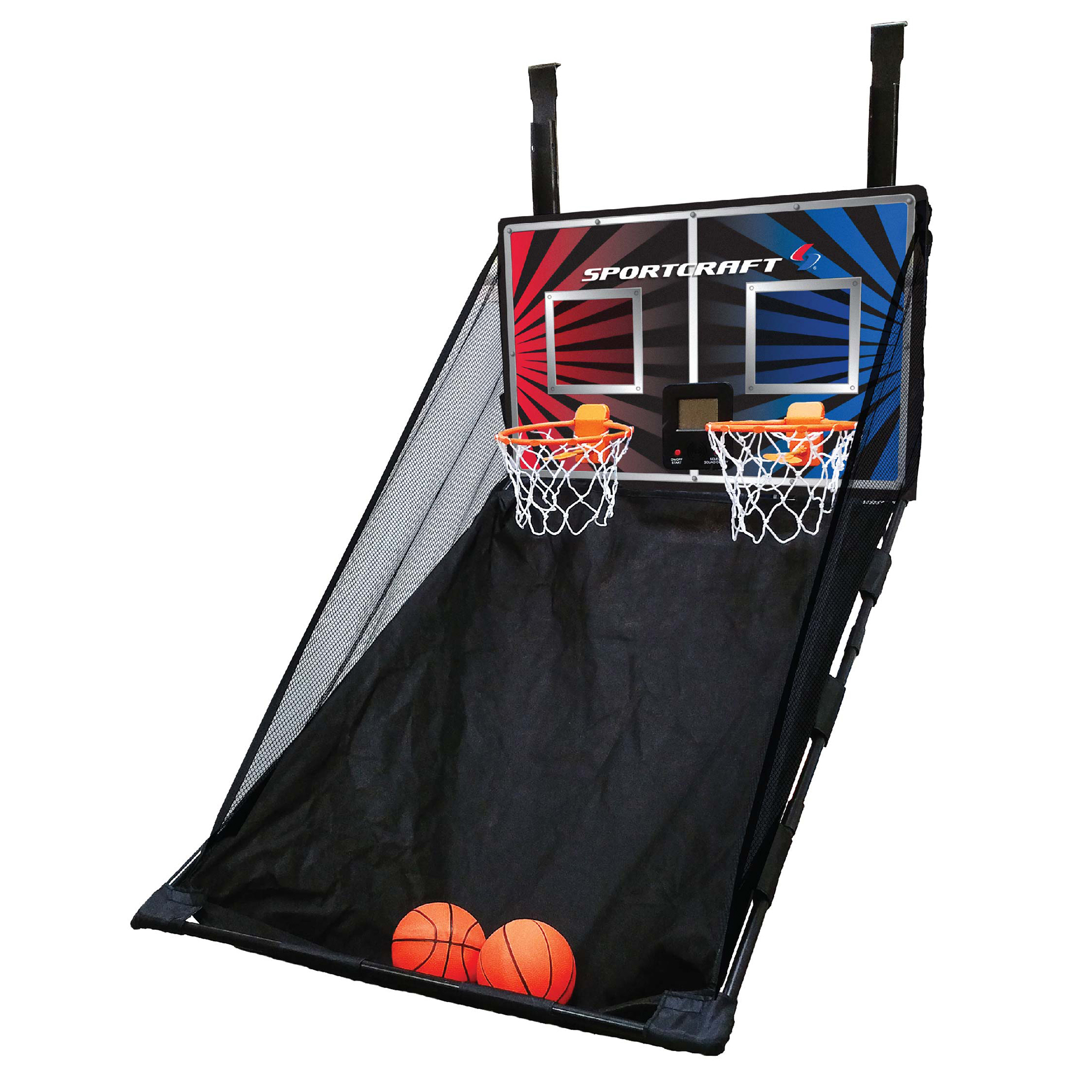 sportcraft double shot electronic basketball arcade game