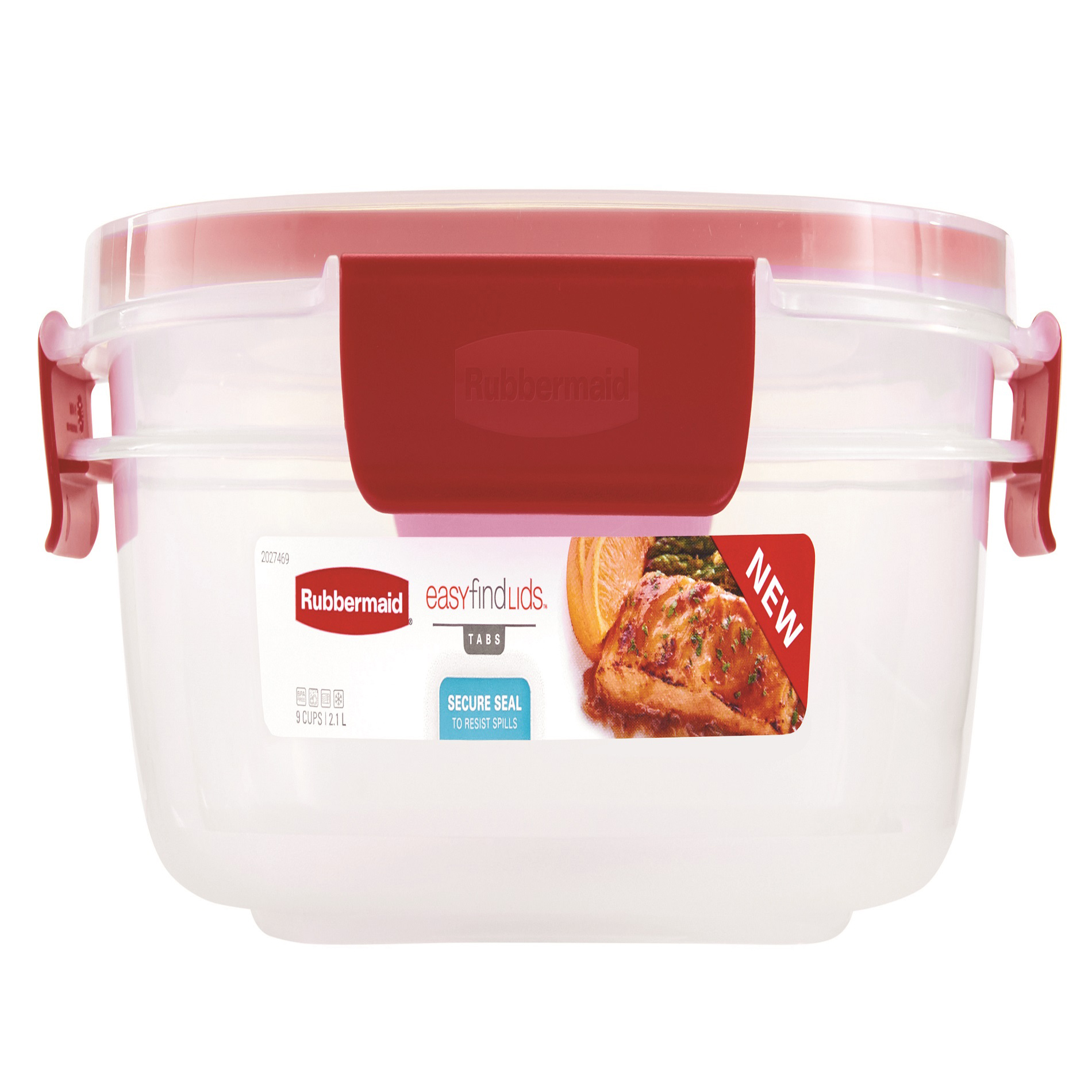 Rubbermaid 9 Cup Easy-Find-Lid Food Storage Container