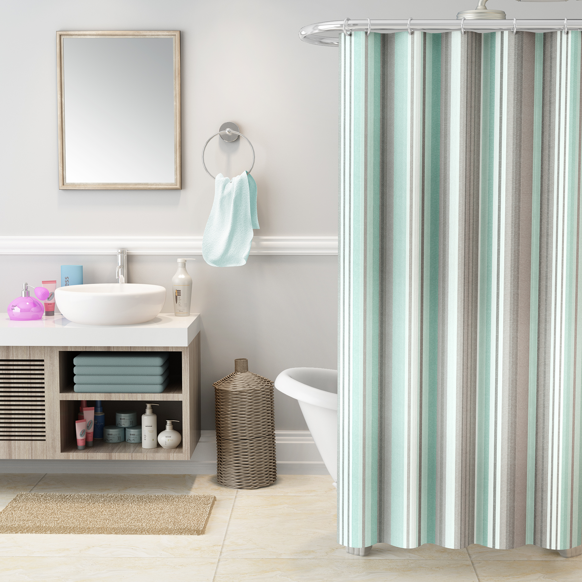 Shower Curtains Amp Liners Kmart