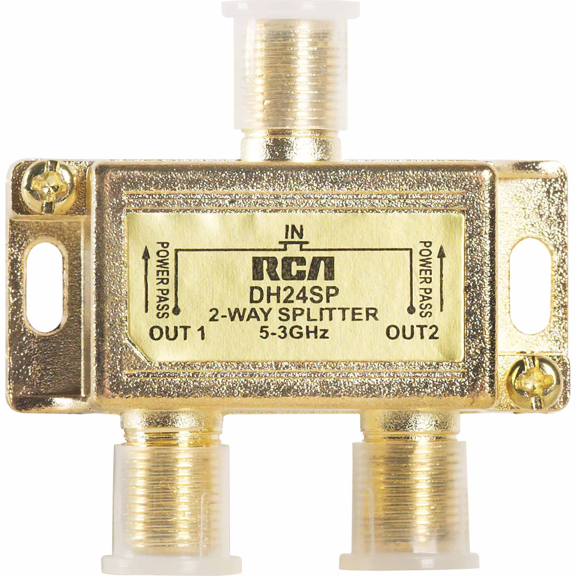 RCA DH24SPF 2-Way Signal Splitter