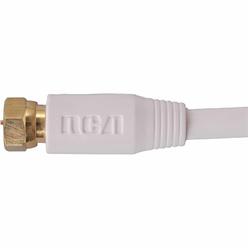RCA VHW112R RCA 50 Ft. White Digital RG6 Coaxial Cable VHW112R
