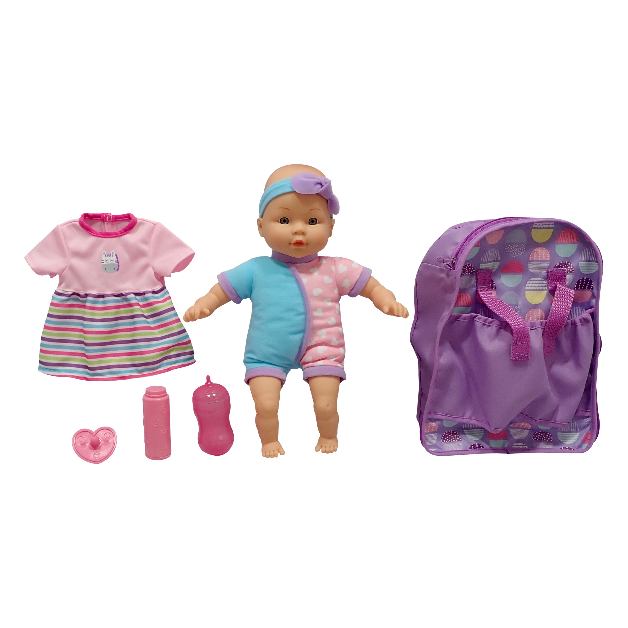 13 Inch Baby Doll with Carrying Case and Outfit