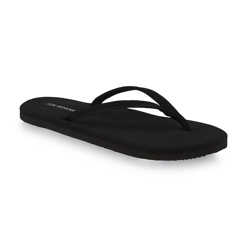 Joe Boxer Women's Beauty FlipFlop Sandal Black