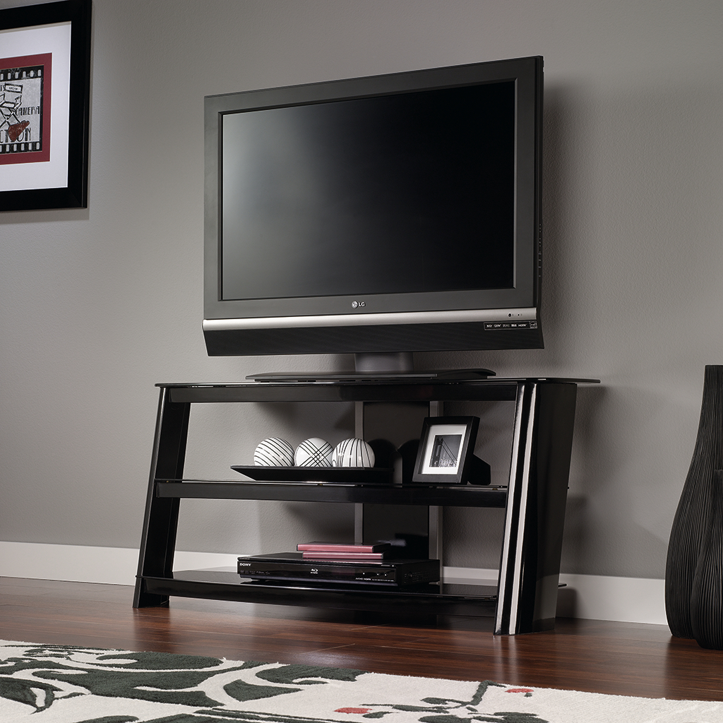 Sauder Razor Panel TV Stand - Home - Furniture - Game Room ...