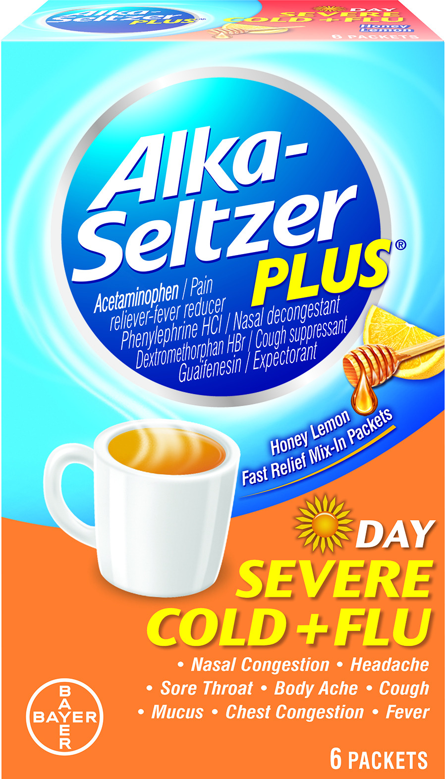 Alka-Seltzer Plus Severe Cold and Flu Day Powder  6 Ct.