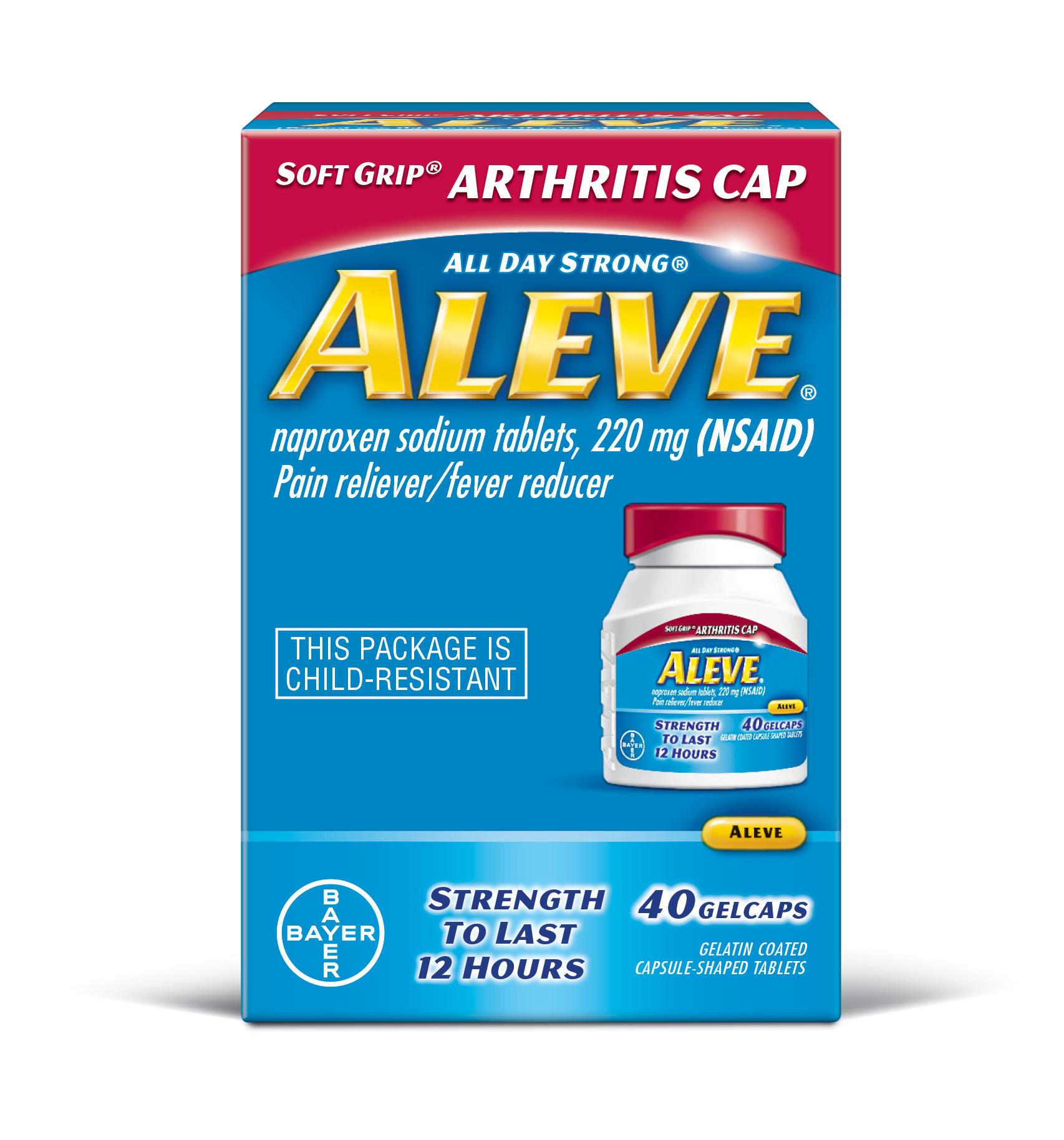 Aleve Arthritis Gel Caps 220 mg Shop Your Way Online Shopping & Earn