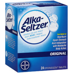Alka-Seltzer &#174; Original Effervescent Tablets, 24 ct Box