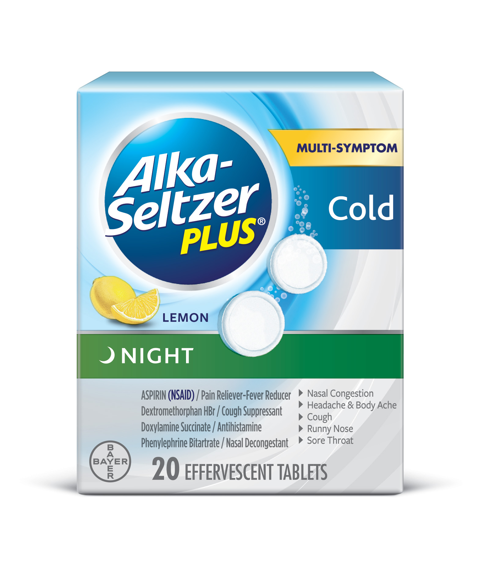 Alka-Seltzer  Plus Cold Night