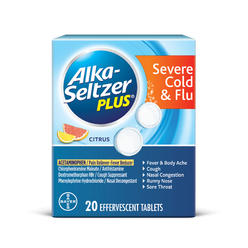 Alka-Seltzer  Plus  20C Severe Cold