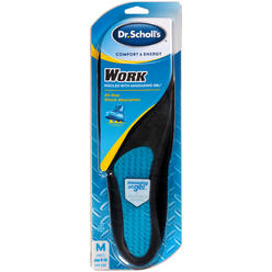 Dr. Scholl's Dr. Scholl&#8217;s Comfort and Energy Work Insoles for Men, 1 Pair, Size 8-14