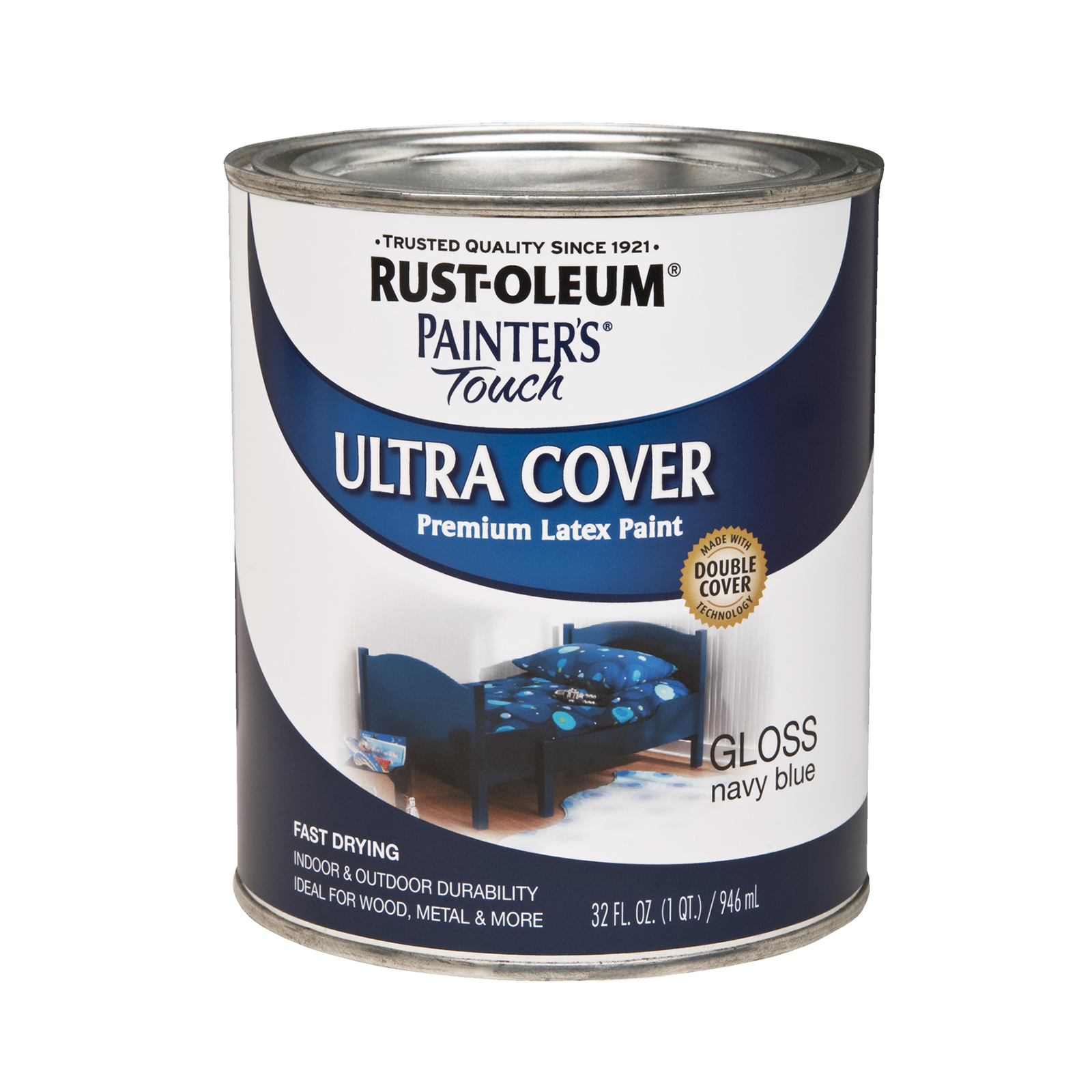 Rust-Oleum ULTRA COVER QUART   GLOSS NAVY BLUE