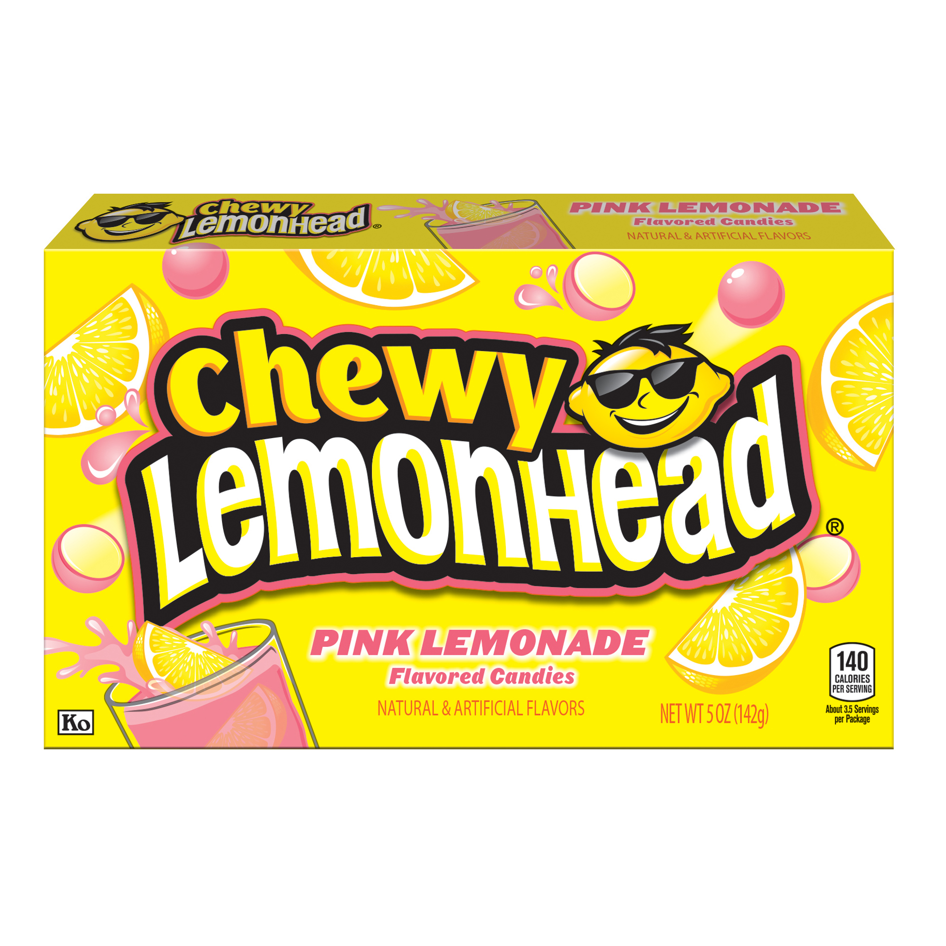 Lemonheads Chewy Pink Lemonade LH Theatre Box