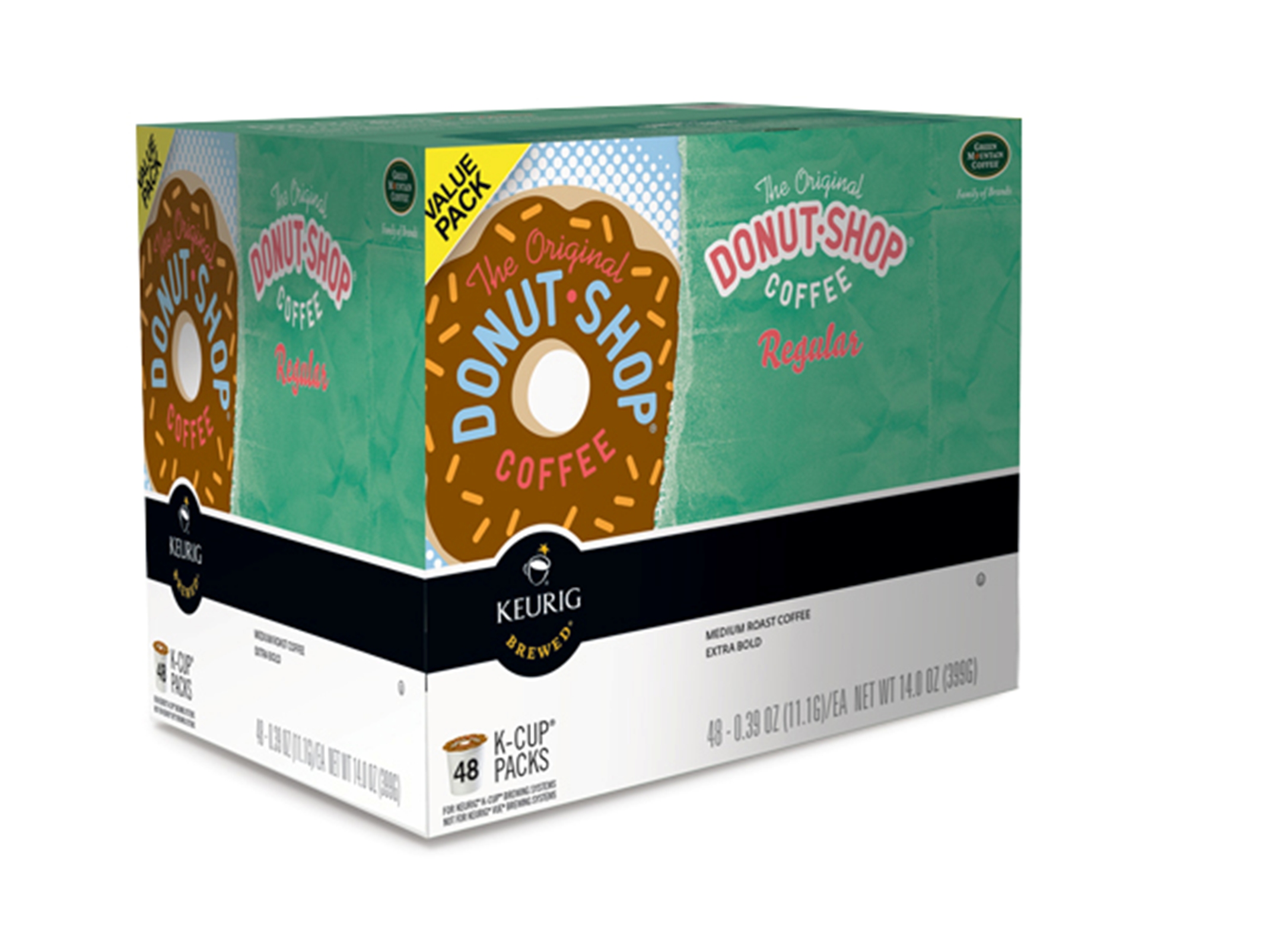 Keurig 48-Pack Original Donut Shop Coffee K-Cup Pods