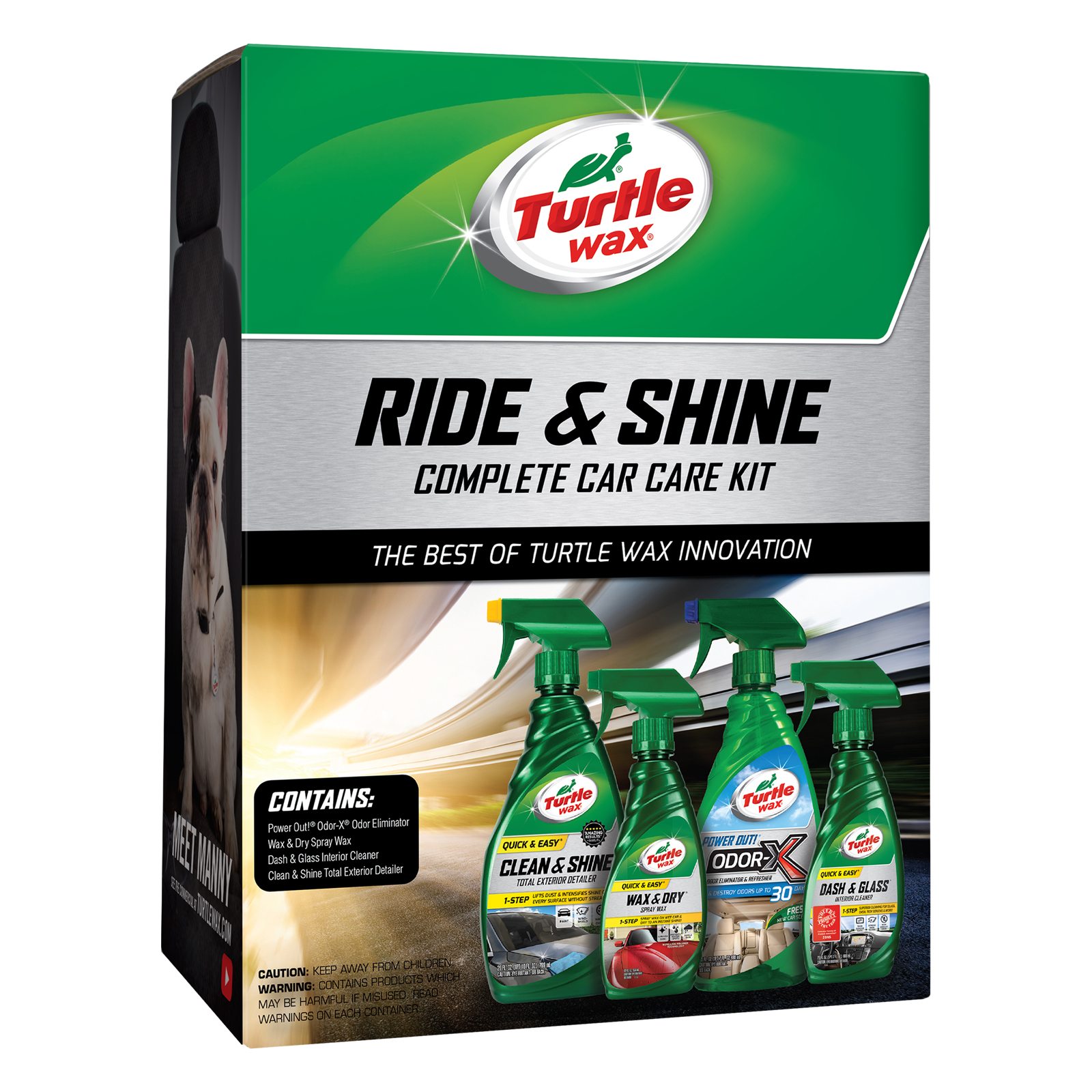 Turtle Wax Ride Shine Complete Car Detailing Kit
