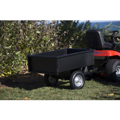 Precision Products LC1700GY 17 Cuft- Steel Dump Cart