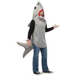 Totally Ghoul Rasta Imposta Mens Sand Shark Adult, Multi, One Size