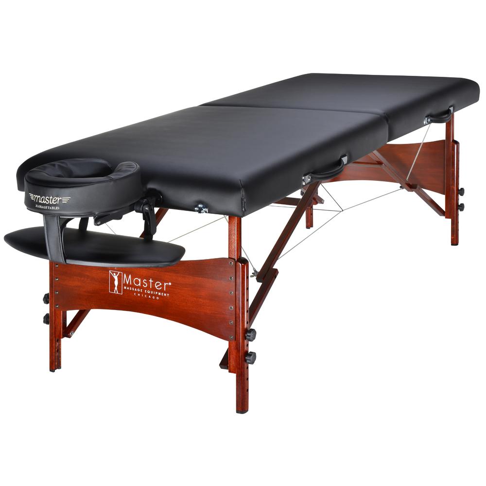 Master Massage 30" Newport Portable Table Black