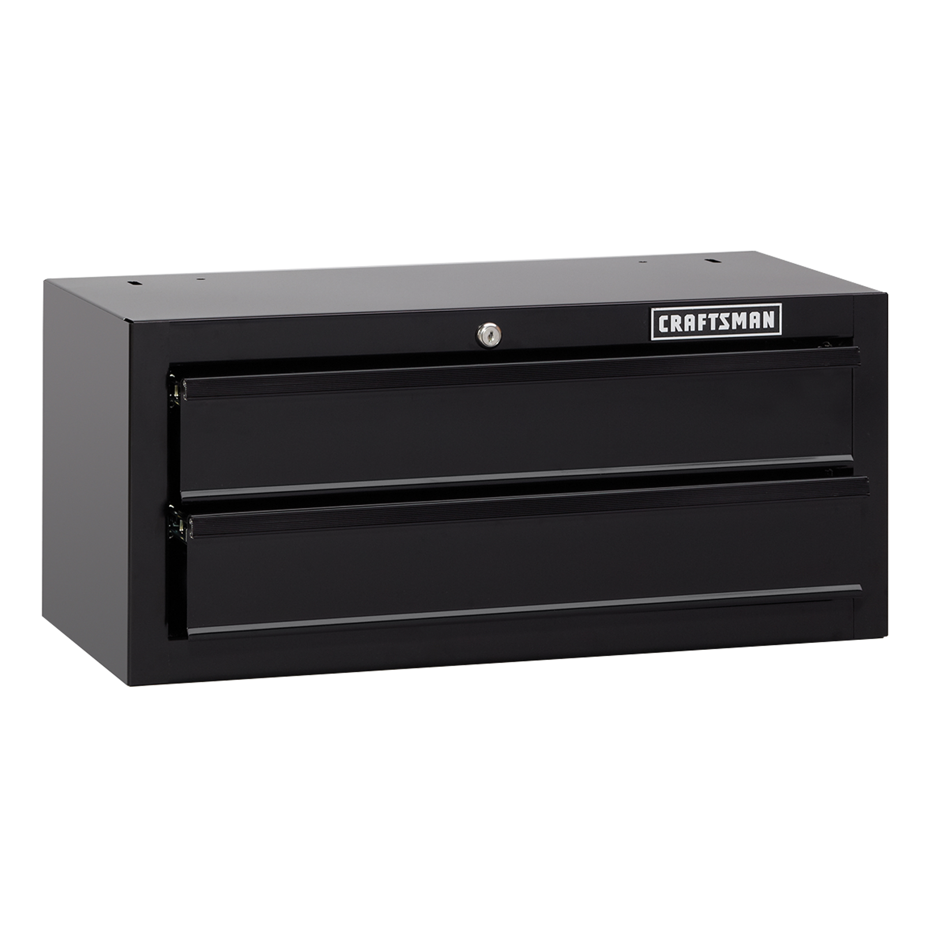 Craftsman 26 2 Drawer Standard Duty Middle Chest Black