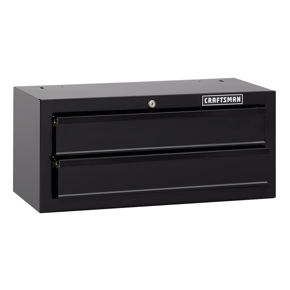 Craftsman 26" 2 Drawer StandardDuty Middle Chest Black