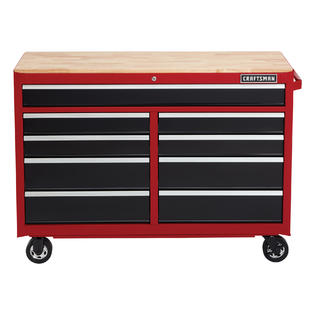 Craftsman 9 Drawer Ball Bearing Mobile Workbench 102 88 Sears