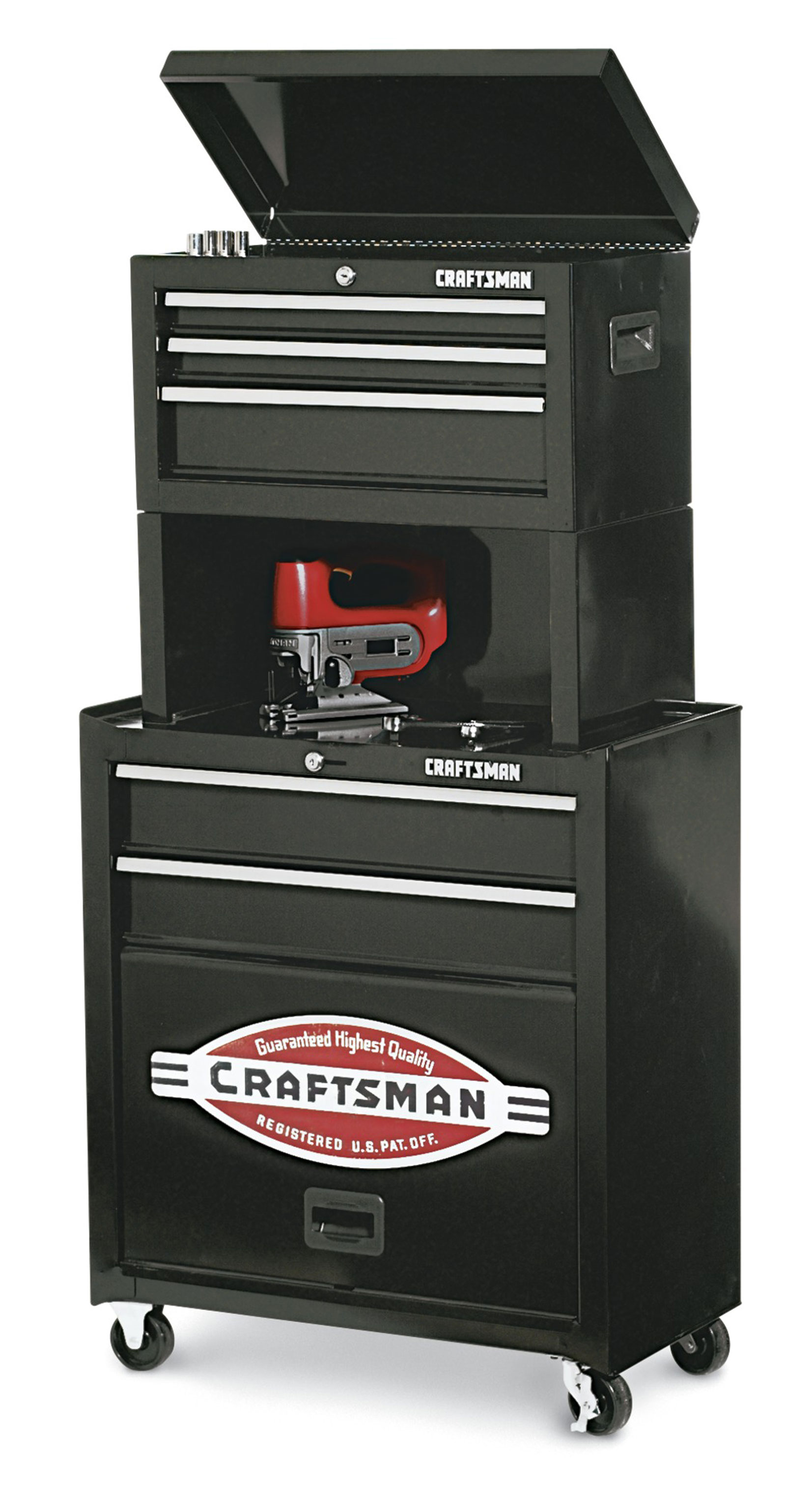 Craftsman 5 Drawer Homeowner Tool Center With Riser
