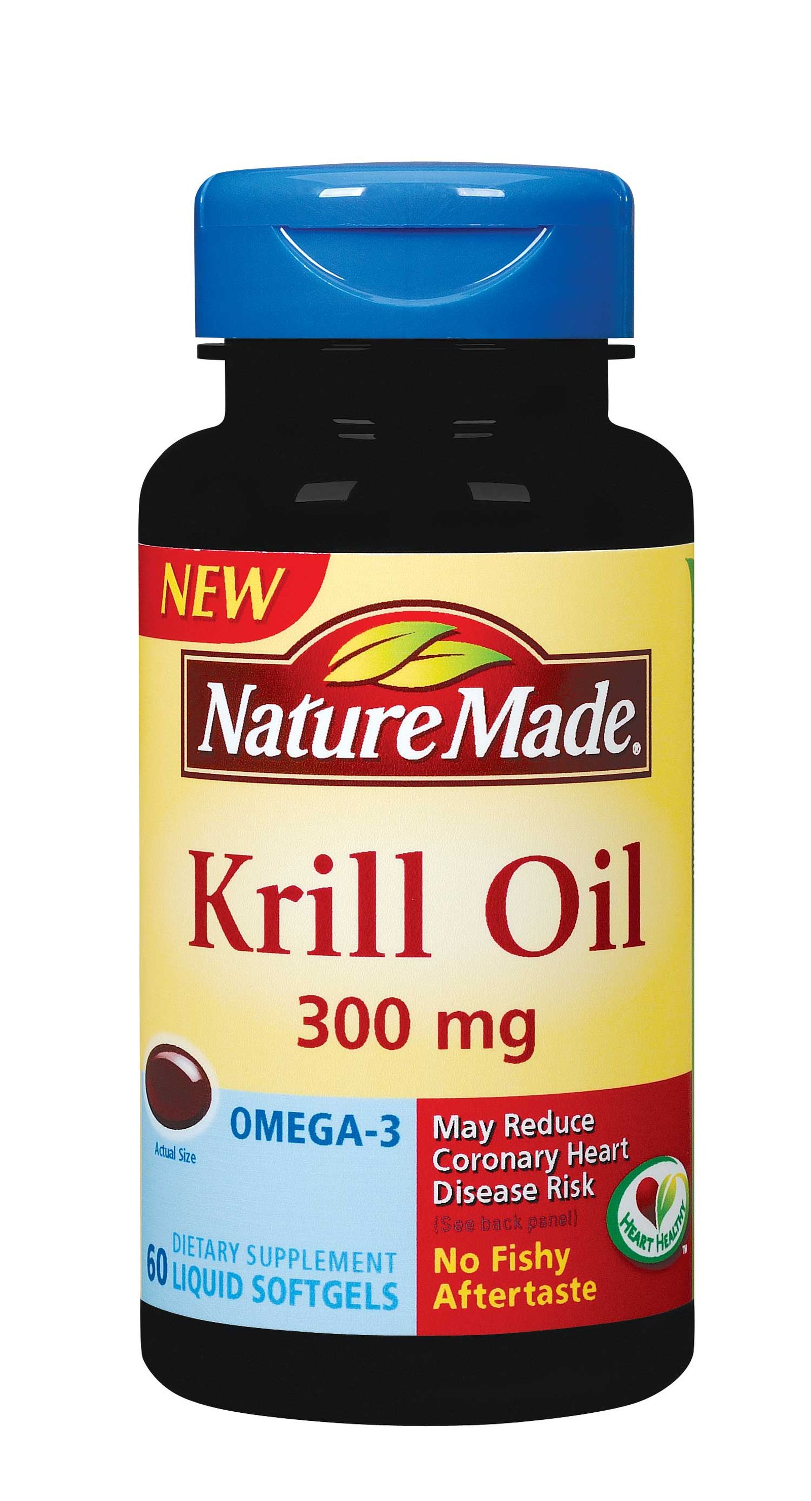 Nature Made Krill Oil 300 mg, 60 Softgels