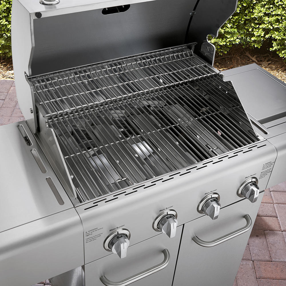 Kenmore 4Burner LP Stainless Steel Gas Grill