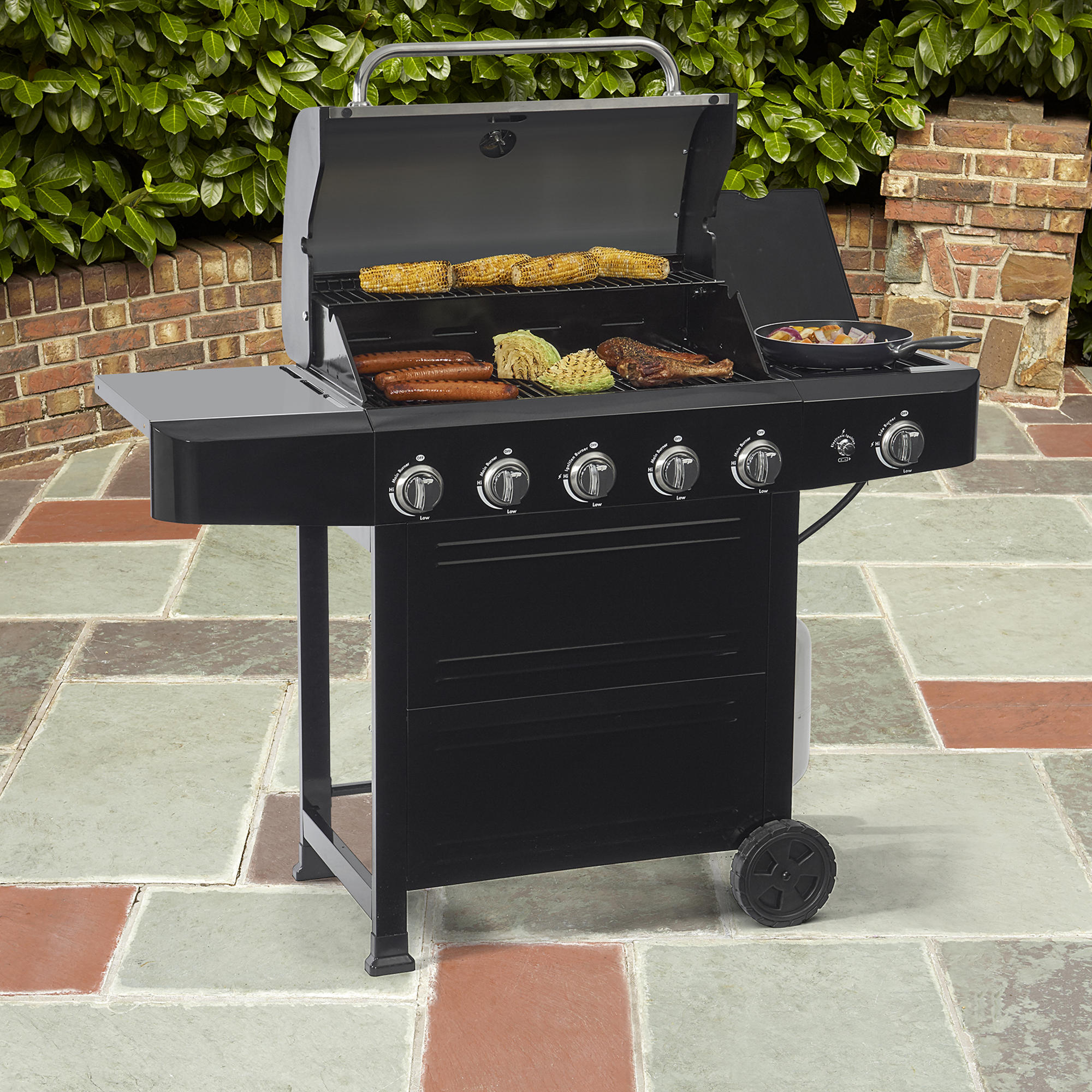 BBQ Pro 5 Burner Gas Grill with Side Burner—199.99 + 37 Back in SYWR