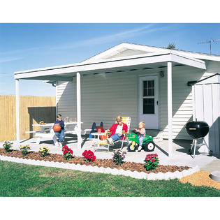 Arrow PC1020 10' x 20' Patio Cover Attachment/ Carport Arrow PC1020 10' x 20' Patio Cover Attachment/ Carport on 10X20 Patio Ideas id=85771