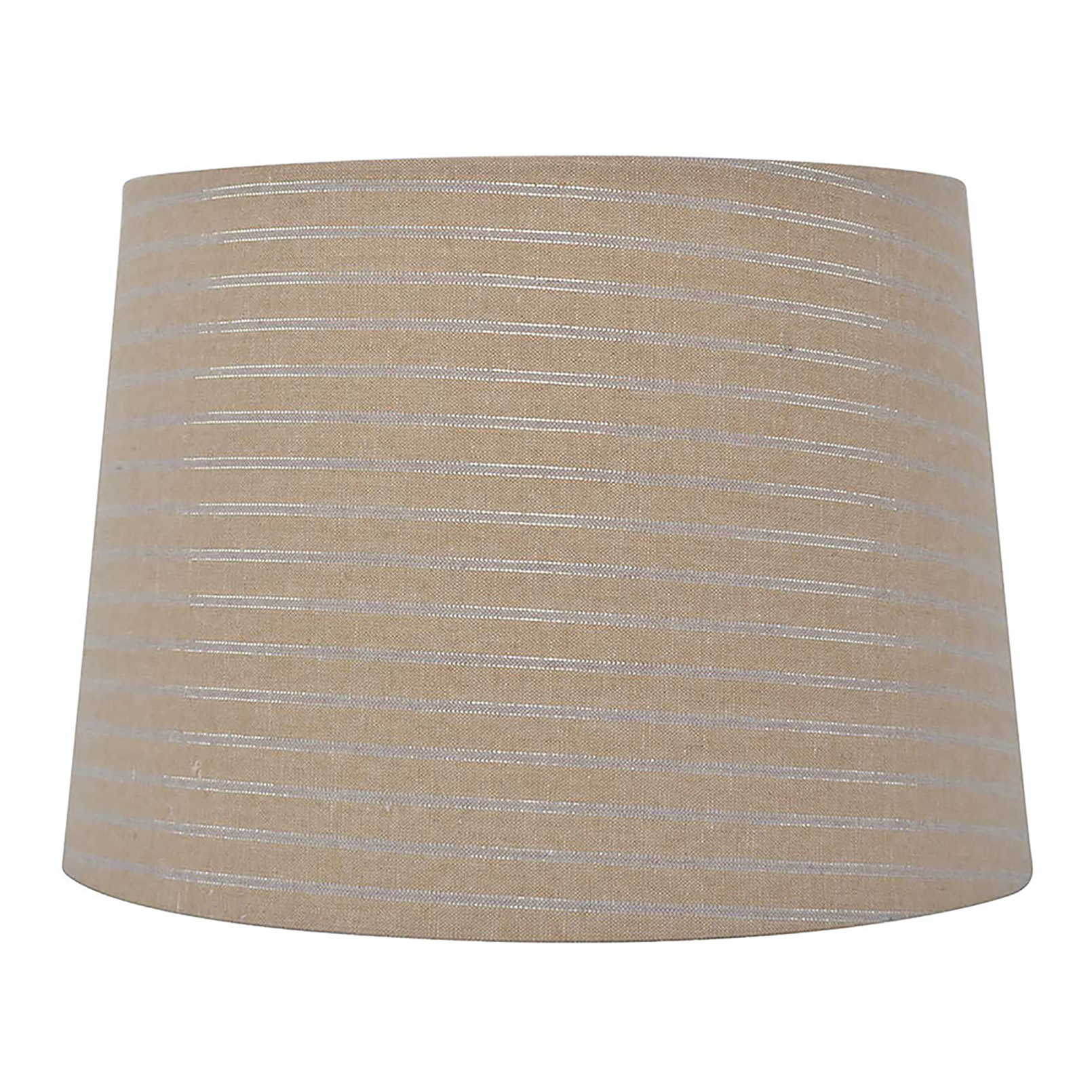 Beige Metallic Stripe Lamp Shade, Beige & Tan Beige Metallic Stripe Lamp Shade, Beige & Tan