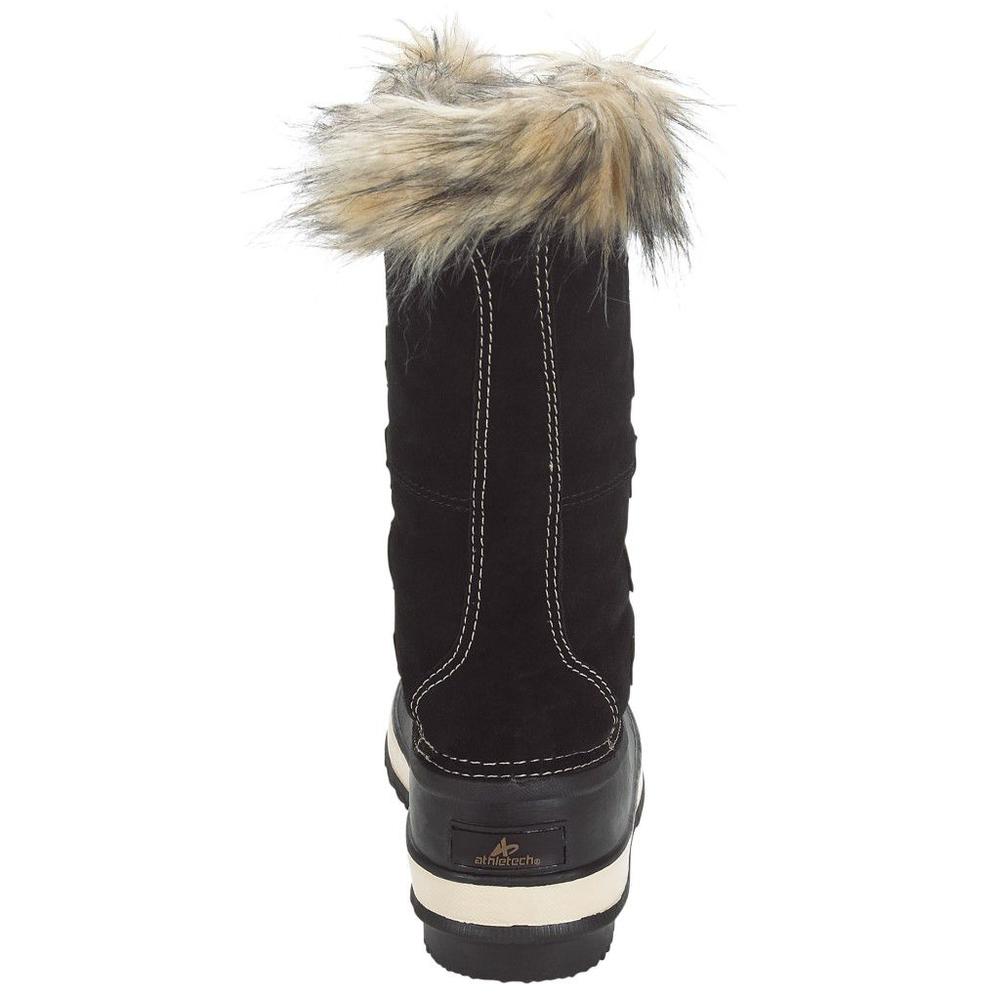 Athletech Women's Jackpot Tall Leather Winter Boot - Black