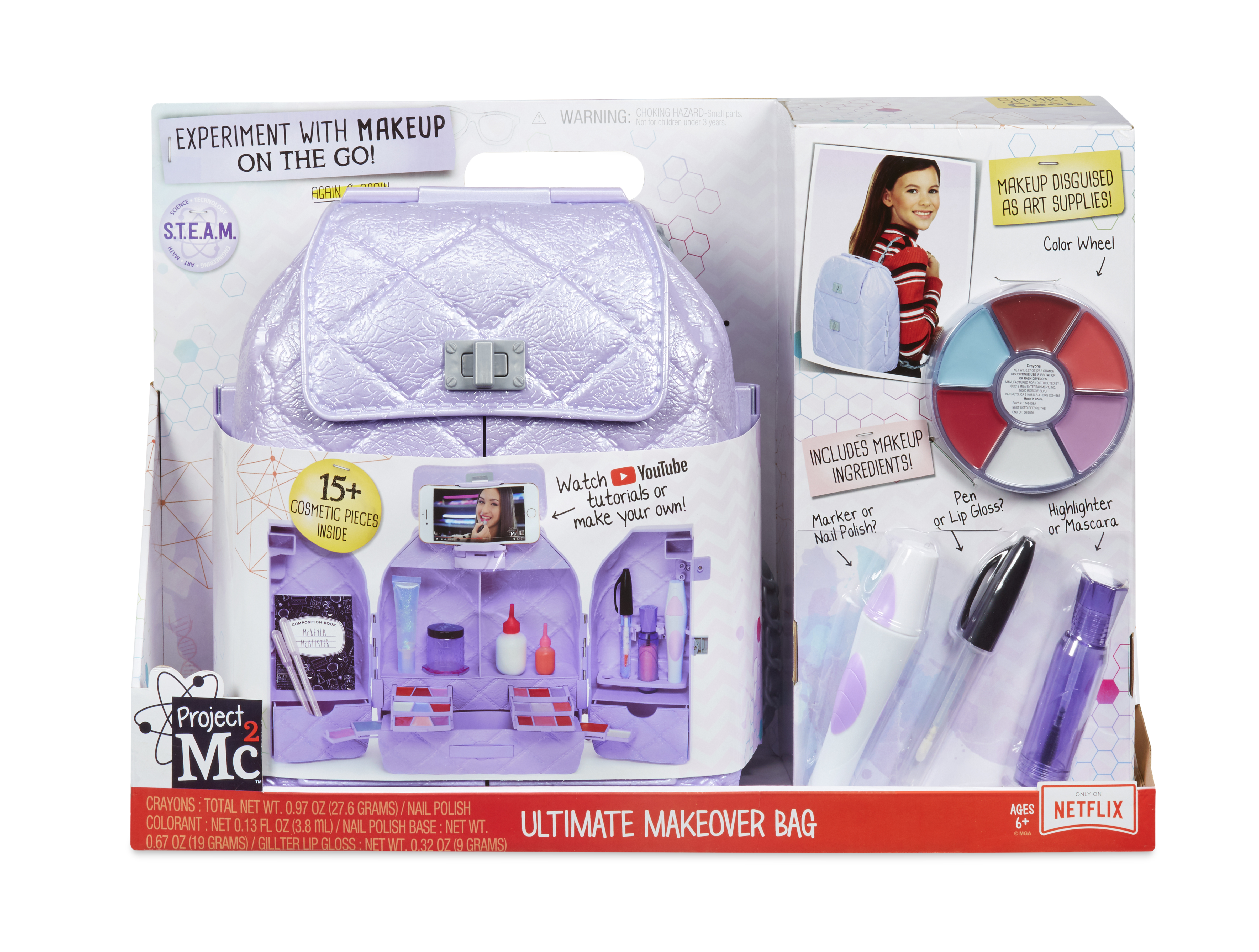 crayon makeup science kit