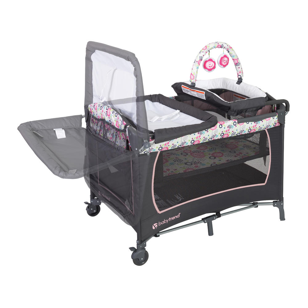Baby Trend Lil Snooze Deluxe Nursery Center, Flora