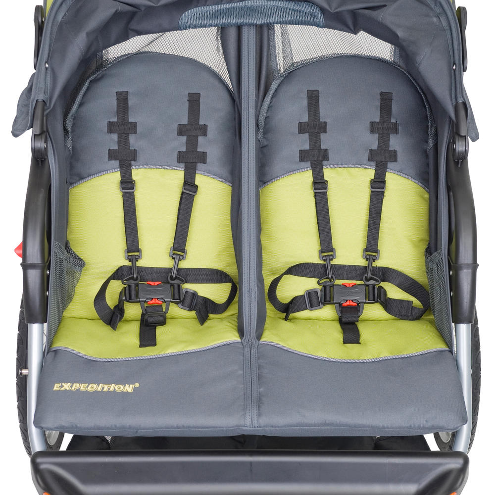 Baby Trend Expedition Double Jogger Stroller, Carbon