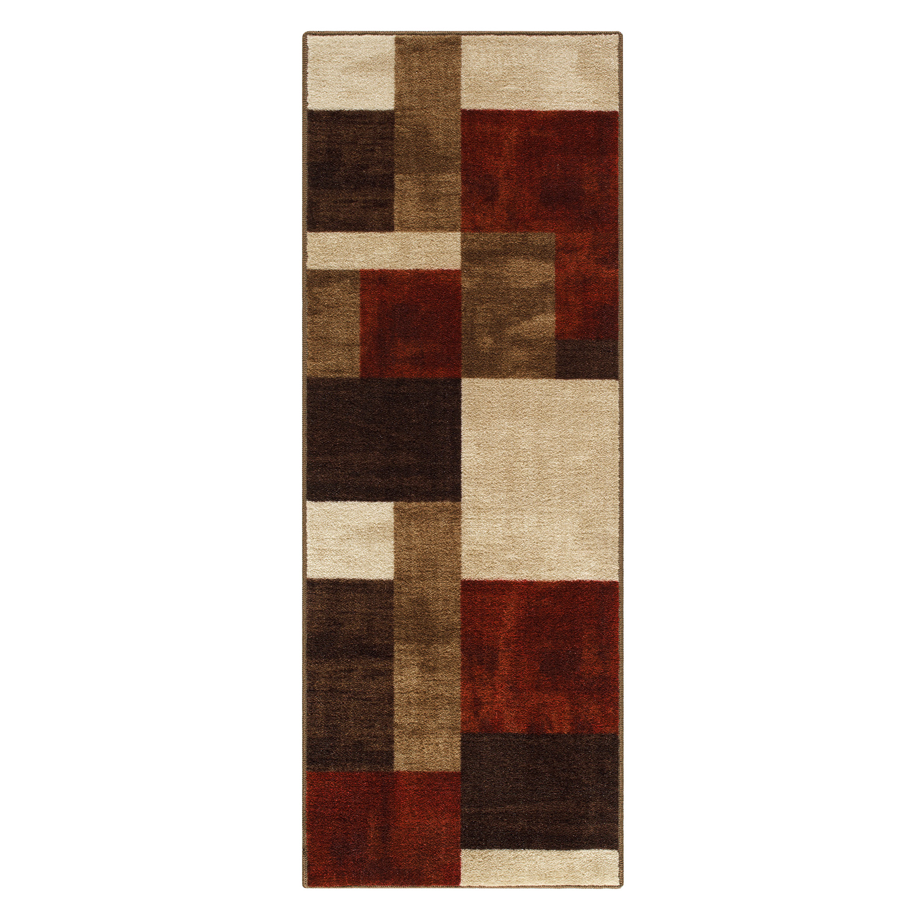 Essential Home Gallery Rug Collection - Modern Geo Chocolate