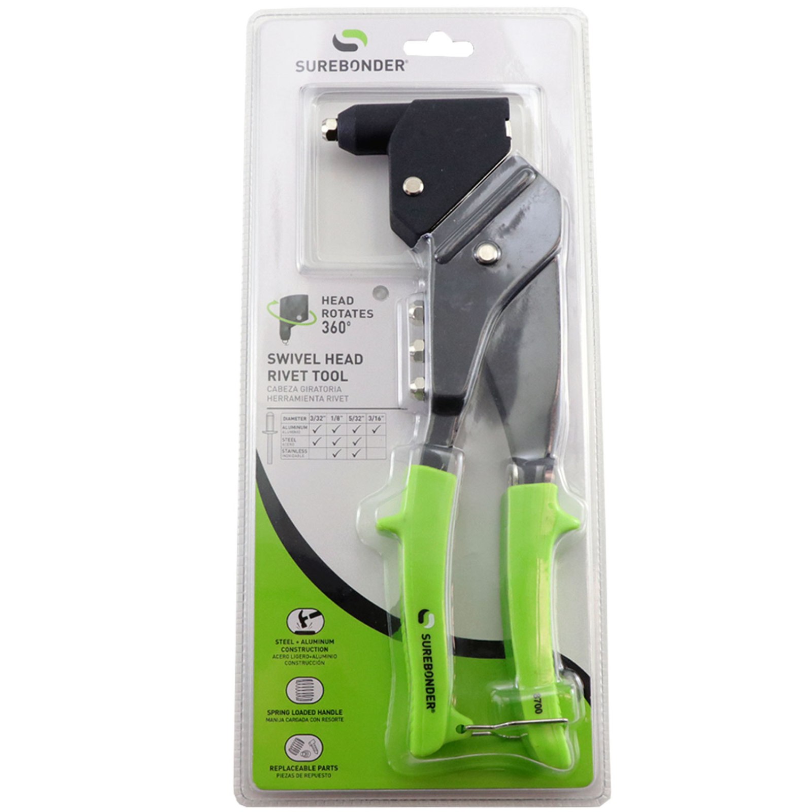 Surebonder RIVETER WITH ROTATING HEAD