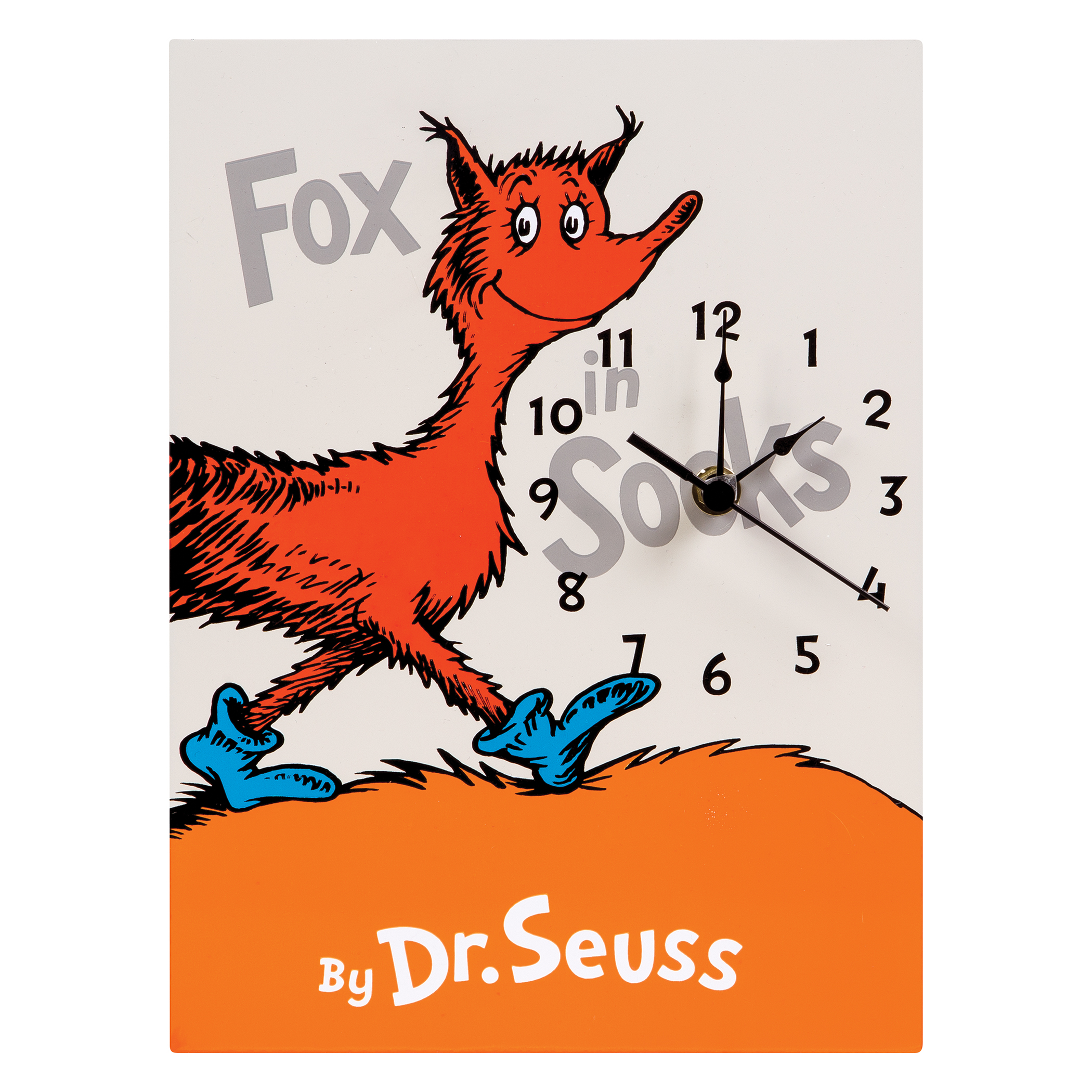 Trend Lab Dr. Seuss by  Fox in Socks Wall Clock