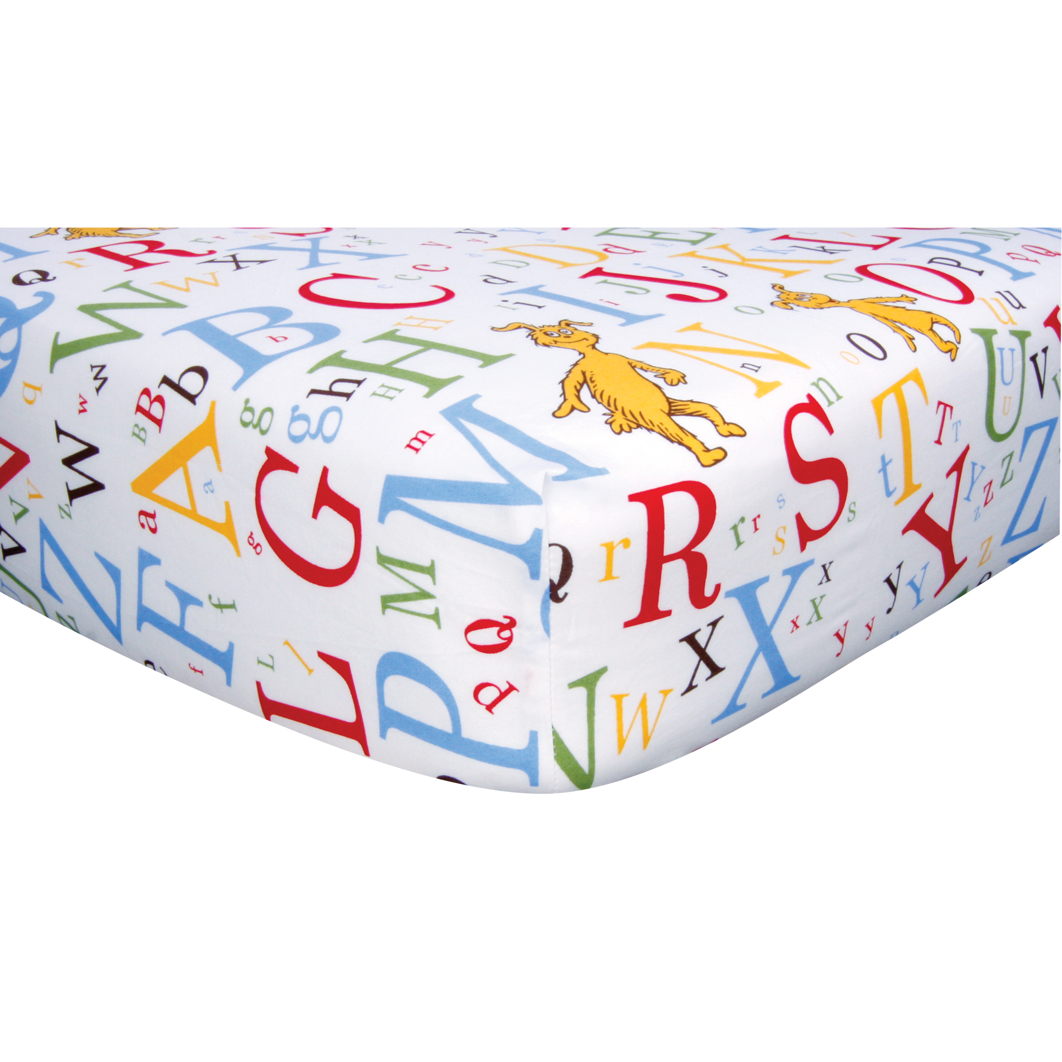 Trend Lab Dr. Seuss ABC Fitted Crib Sheet