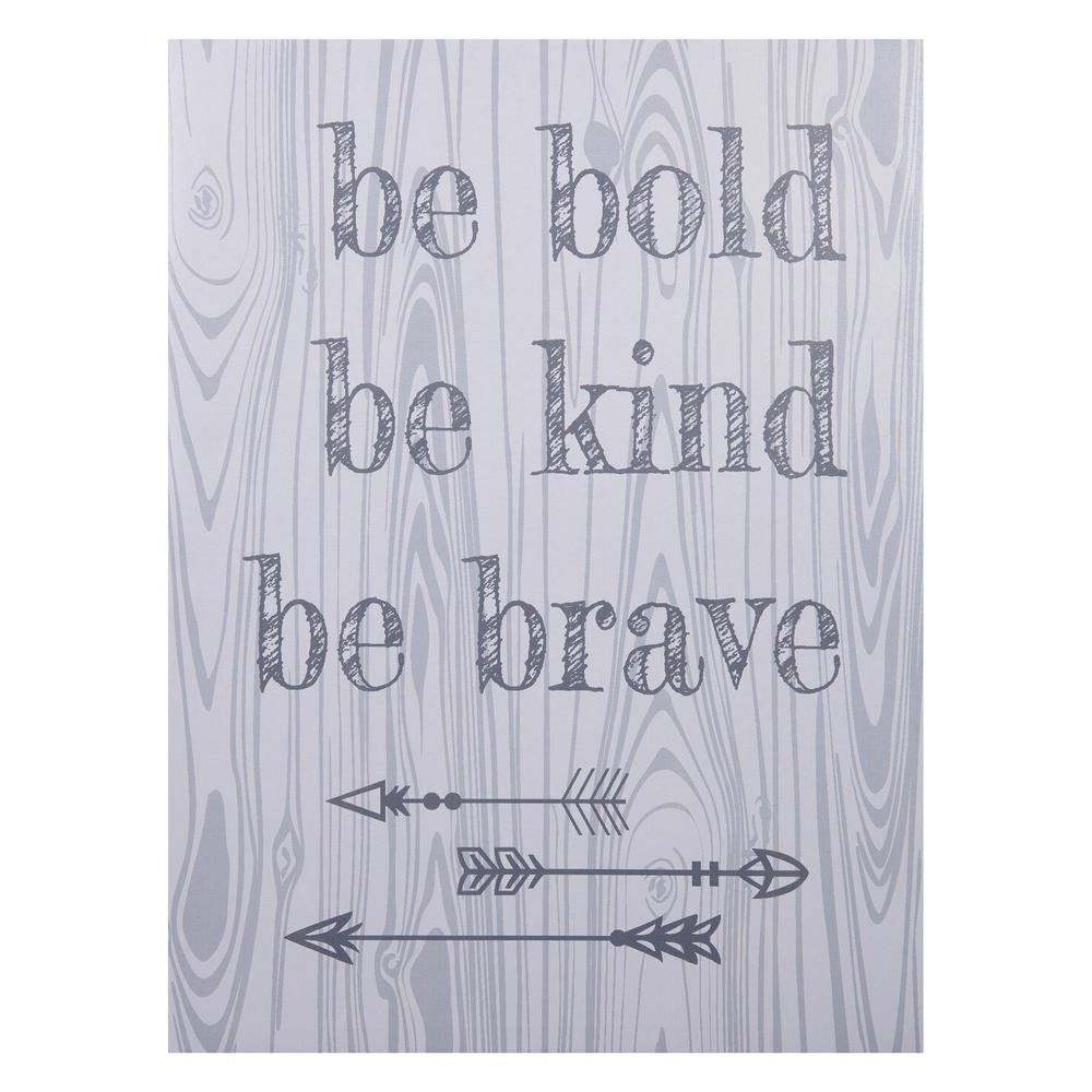 Trend Lab Be Bold, Be Kind, Be Brave Canvas Wall Art