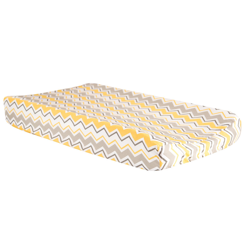 Trend Lab Buttercup Zigzag Chevron Changing Pad Cover