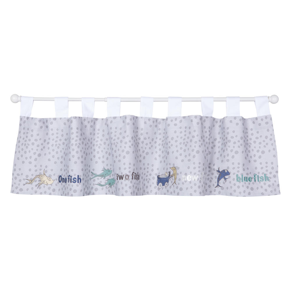 Trend Lab Dr. Seuss by  New Fish Window Valance